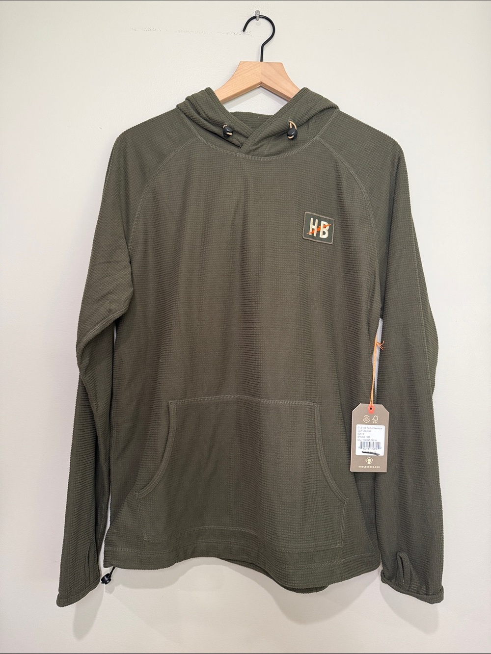 Howler Brothers Palo Duro Fleece Hoodie Deep Woods Medium